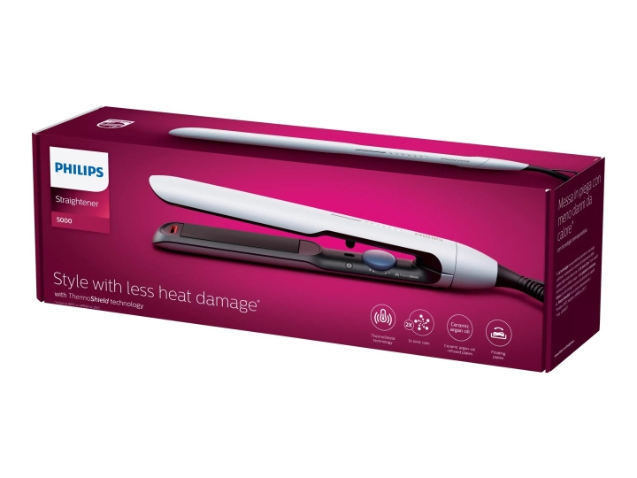 Philips himmelsblå plattång BHS520 in de groep BEAUTY & HEALTH / Haar & Styling / Stylingtools / Stijltangen bij TP E-commerce Nordic AB (C63721)