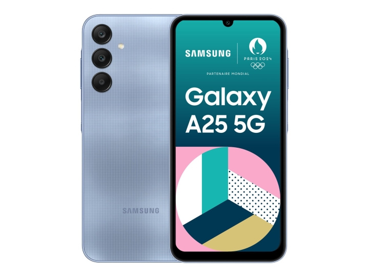 Samsung Galaxy A25 6.5 256GB Blå in de groep SMARTPHONE & TABLETS / Mobiele telefoons & smartphones bij TP E-commerce Nordic AB (C63749)