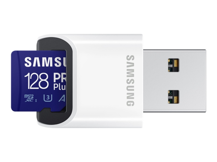Samsung Pro MB-MD128KB microSDXC 128GB 160MB/s in de groep HOME ELECTRONICS / Opslagmedia / Geheugenkaarten / SD/SDHC/SDXC bij TP E-commerce Nordic AB (C63776)