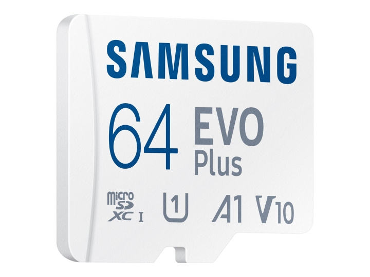 Samsung EVO MB-MC64KA microSDXC 64GB 130MB/s in de groep HOME ELECTRONICS / Opslagmedia / Geheugenkaarten / SD/SDHC/SDXC bij TP E-commerce Nordic AB (C63839)