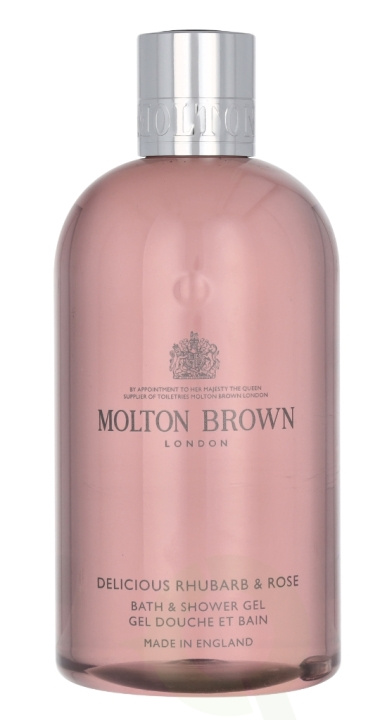 Molton Brown M.Brown Delicious Rhubarb & Rose Bath & Shower Gel 300 ml in de groep BEAUTY & HEALTH / Huidsverzorging / Lichaamsverzorging / Bad- en douchegels bij TP E-commerce Nordic AB (C63894)