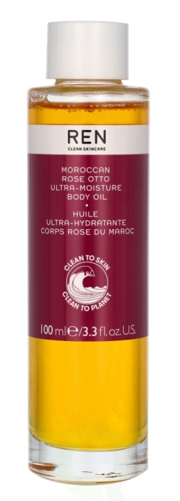 REN Moroccan Rose Otto Ultra Moisture Body Oil 100 ml in de groep BEAUTY & HEALTH / Huidsverzorging / Lichaamsverzorging / Body lotion bij TP E-commerce Nordic AB (C63940)