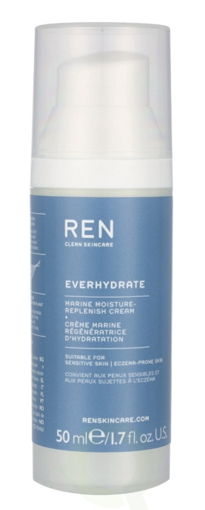 REN Everhydrate Marine Moisture-Replenish Cream 50 ml in de groep BEAUTY & HEALTH / Huidsverzorging / Gezicht / Gezichtscrèmes bij TP E-commerce Nordic AB (C63942)