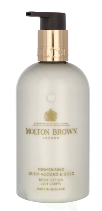 Molton Brown M.Brown Mesmerising Oudh Accord & Gold Body Lot. 300 ml in de groep BEAUTY & HEALTH / Huidsverzorging / Lichaamsverzorging / Body lotion bij TP E-commerce Nordic AB (C63996)