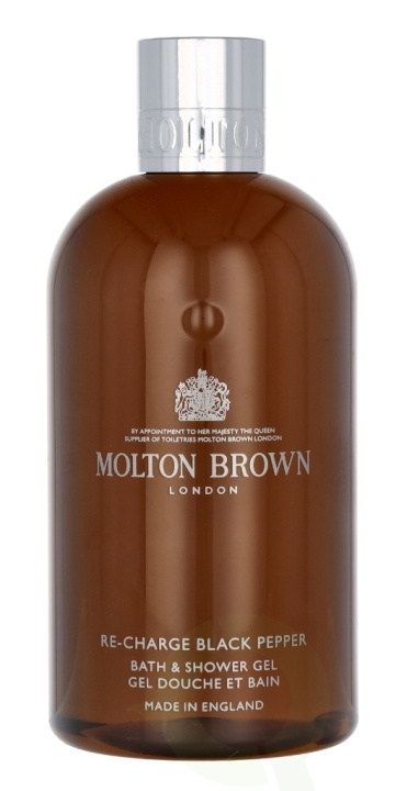 Molton Brown M.Brown Re-Charge Black Pepper Bath & Shower Gel 300 ml in de groep BEAUTY & HEALTH / Huidsverzorging / Lichaamsverzorging / Bad- en douchegels bij TP E-commerce Nordic AB (C63997)