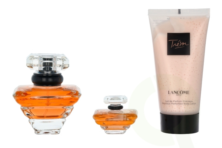 Lancome Tresor Giftset 87.5 ml Edp Spray 30ml/Edtp Spray 7,5ml/Body Lotion 50ml in de groep BEAUTY & HEALTH / Cadeausets / Cadeausets voor haar bij TP E-commerce Nordic AB (C64054)