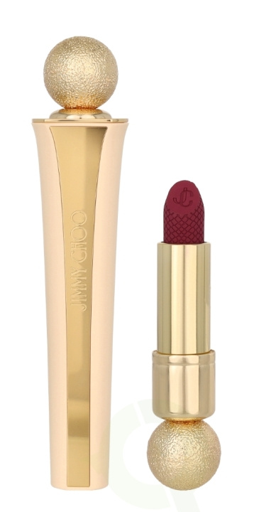 Jimmy Choo Seduction Collection Matte Lipstick 3.5 g #012 Plum Passion in de groep BEAUTY & HEALTH / Makeup / Lippen / Lippenstift bij TP E-commerce Nordic AB (C64081)