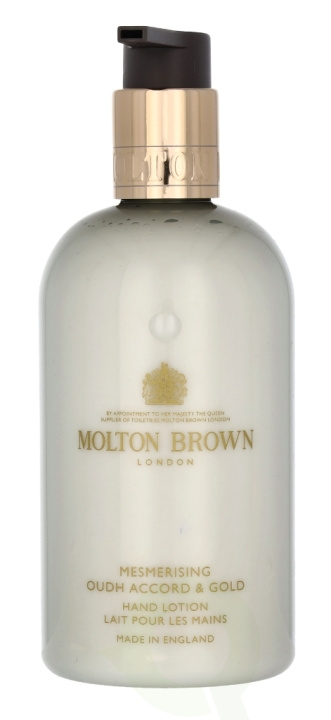 Molton Brown M.Brown Mesmerising Oudh Accord & Gold Hand Lotion 300 ml in de groep BEAUTY & HEALTH / Manicure/pedicure / Handcrèmes bij TP E-commerce Nordic AB (C64125)