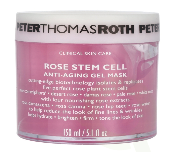 P.T. Roth Rose Stem Cell Anti-Aging Gel Mask 150 ml in de groep BEAUTY & HEALTH / Huidsverzorging / Gezicht / Maskers bij TP E-commerce Nordic AB (C64278)
