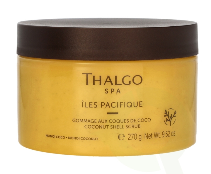 Thalgo Iles Pacifique Coconut Shell Scrub 270 g in de groep BEAUTY & HEALTH / Huidsverzorging / Gezicht / Scrub / Peeling bij TP E-commerce Nordic AB (C64295)