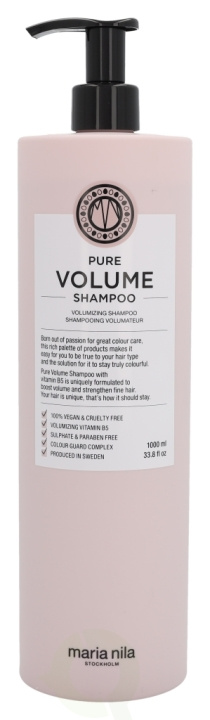 Maria Nila Pure Volume Shampoo 1000 ml Sulphate & Paraben Free in de groep BEAUTY & HEALTH / Haar & Styling / Haarverzorging / Shampoo bij TP E-commerce Nordic AB (C64374)