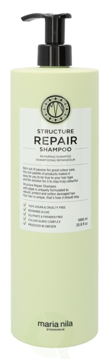 Maria Nila Structure Repair Shampoo 1000 ml in de groep BEAUTY & HEALTH / Haar & Styling / Haarverzorging / Shampoo bij TP E-commerce Nordic AB (C64376)