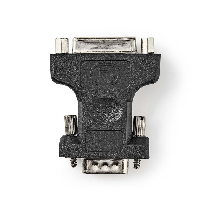 Nedis VGA-Adapter | VGA Male | DVI-I 24+5-Pins Female | Vernikkeld | Recht | ABS / Metaal | Zwart | Envelop in de groep COMPUTERS & RANDAPPARATUUR / Computerkabels / VGA / Adapters bij TP E-commerce Nordic AB (C64412)