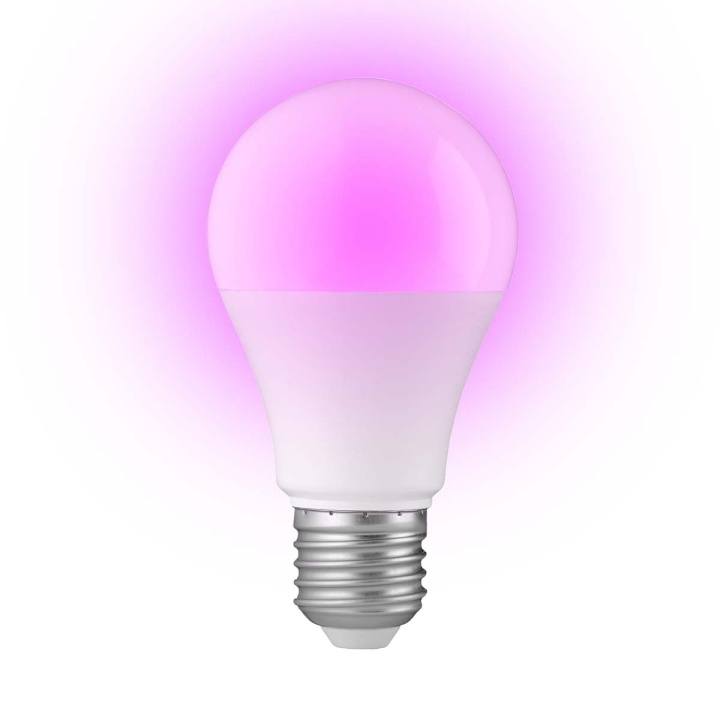 Alecto SMARTBULB10 Smart LED kleurenlamp met Wi-Fi E27 9W in de groep HUISHOUDEN & TUIN / Smart home / Slimme verlichting bij TP E-commerce Nordic AB (C64506)