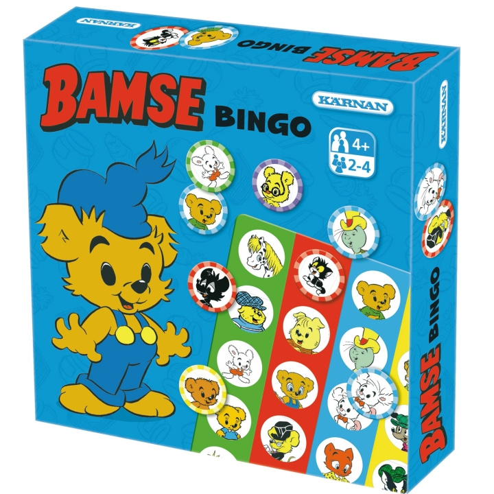 Kärnan Bamse bingo in de groep SPEELGOED, KINDER- & BABYPRODUCTEN / Speelgoed / Bordspellen / Kinderspellen bij TP E-commerce Nordic AB (C64550)