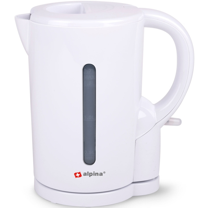 Alpina Waterkoker 1,7 liter Wit in de groep HUISHOUDEN & TUIN / Huishoudelijke apparaten / Water & Sap / Waterkokers bij TP E-commerce Nordic AB (C64560)
