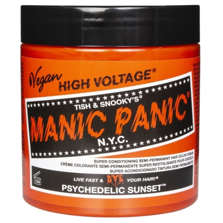 Manic Panic Psychedelic Sunset Classic Creme 237ml in de groep BEAUTY & HEALTH / Haar & Styling / Haarverzorging / Haarverf / Haarverf & Kleurbommen bij TP E-commerce Nordic AB (C64562)