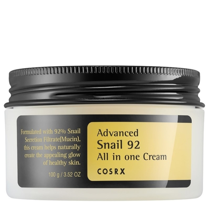 COSRX Advanced Snail 92 All In One Cream 100ml in de groep BEAUTY & HEALTH / Huidsverzorging / Gezicht / Dagcrème bij TP E-commerce Nordic AB (C64586)