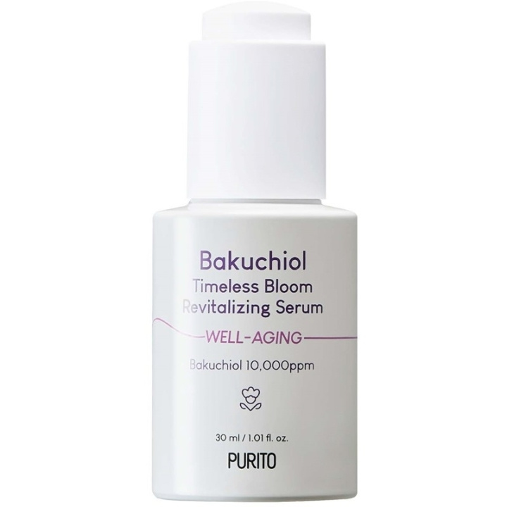 Purito Bakuchiol Timeless Bloom Revitalizing Serum 30ml in de groep BEAUTY & HEALTH / Huidsverzorging / Gezicht / Huidserum bij TP E-commerce Nordic AB (C64595)