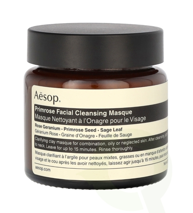 AESOP Primrose Facial Cleansing Masque 60 ml in de groep BEAUTY & HEALTH / Huidsverzorging / Gezicht / Maskers bij TP E-commerce Nordic AB (C64622)