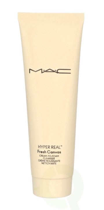 MAC Hyper Real Cream-To Foam Cleanser 125 ml in de groep BEAUTY & HEALTH / Huidsverzorging / Gezicht / Schoonmaak bij TP E-commerce Nordic AB (C64659)