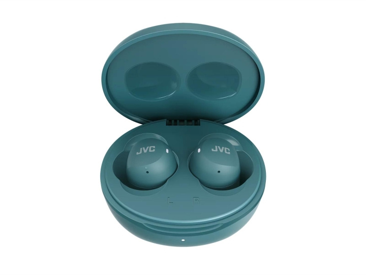 JVC HA-A6T-Z-U Gumy True Wireless Mini Earphones Green in de groep HOME ELECTRONICS / Audio & Beeld / Koptelefoon & Accessoires / Koptelefoon bij TP E-commerce Nordic AB (C64726)