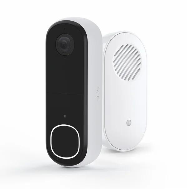 Arlo Essential2 Video Doorbell 2K With Chime V2 Bndl in de groep HUISHOUDEN & TUIN / Alarm & Beveiliging / Beveiligingscamera\'s bij TP E-commerce Nordic AB (C64754)