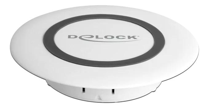 DeLOCK Wireless Qi Fast Charger 7.5W+10W table mounting in de groep SMARTPHONE & TABLETS / Opladers & Kabels / Draadloze Qi-oplader bij TP E-commerce Nordic AB (C64761)
