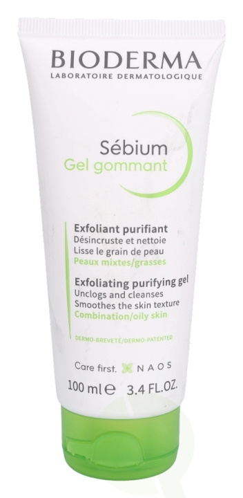 Bioderma Sebium Gel Gommant 100 ml Combination/ Oily Skin in de groep BEAUTY & HEALTH / Huidsverzorging / Gezicht / Scrub / Peeling bij TP E-commerce Nordic AB (C64791)