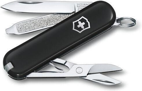 Victorinox Classic SD Dark Illusion multitool, black in de groep SPORT, VRIJE TIJD & HOBBY / Buitenrecreatie / Multitools bij TP E-commerce Nordic AB (C64836)