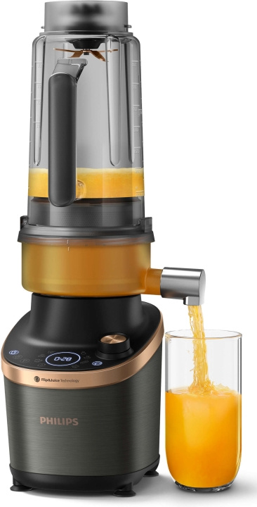 Philips Flip&Juice HR3770/00 mixer with juicer in de groep HUISHOUDEN & TUIN / Huishoudelijke apparaten / Water & Sap / Sappersen bij TP E-commerce Nordic AB (C64873)