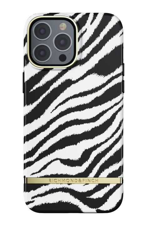 Richmond & Finch iPhone 13 Pro Max Freedom Case, Zebra in de groep SMARTPHONE & TABLETS / Mobielbescherming / Apple / iPhone 13 Pro Max bij TP E-commerce Nordic AB (C64905)