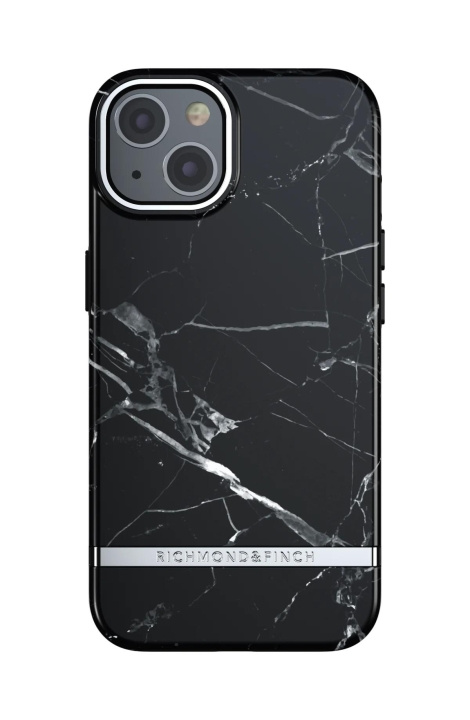 Richmond & Finch iPhone 13 Freedom Case, Black Marble in de groep SMARTPHONE & TABLETS / Mobielbescherming / Apple / iPhone 13 / Hoesjes bij TP E-commerce Nordic AB (C64910)