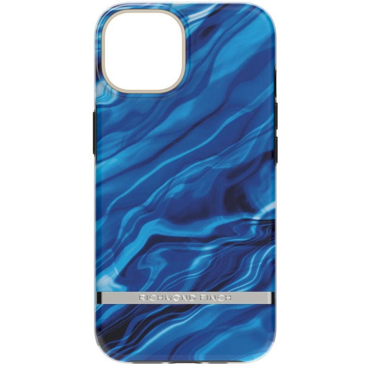 Richmond & Finch iPhone 14 hoesje, Blue Waves in de groep SMARTPHONE & TABLETS / Mobielbescherming / Apple / iPhone 14 bij TP E-commerce Nordic AB (C64939)