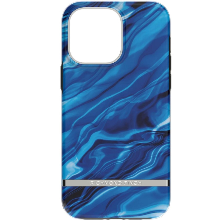 Richmond & Finch iPhone 14 Pro Max case, Blue Waves in de groep SMARTPHONE & TABLETS / Mobielbescherming / Apple / iPhone 14 bij TP E-commerce Nordic AB (C64942)