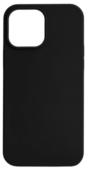 Essentials iPhone 12 mini silicone back cover, Black in de groep SMARTPHONE & TABLETS / Mobielbescherming / Apple / iPhone 12 Mini bij TP E-commerce Nordic AB (C64969)