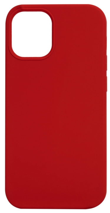 Essentials iPhone 13 Mini silicone back cover, Red in de groep SMARTPHONE & TABLETS / Mobielbescherming / Apple / iPhone 13 Mini bij TP E-commerce Nordic AB (C64989)