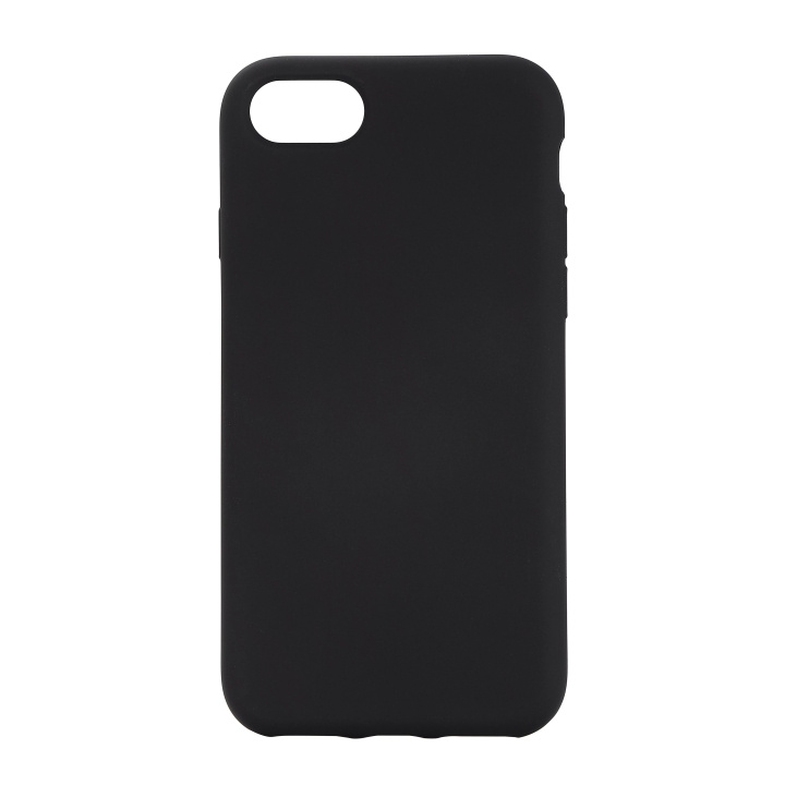 Essentials iPhone 6/7/8/SE (2020/2022) Silicone back cov,Blk in de groep SMARTPHONE & TABLETS / Mobielbescherming / Apple / iPhone SE (2nd gen & 3rd gen) / Lichttherapie bij TP E-commerce Nordic AB (C65046)