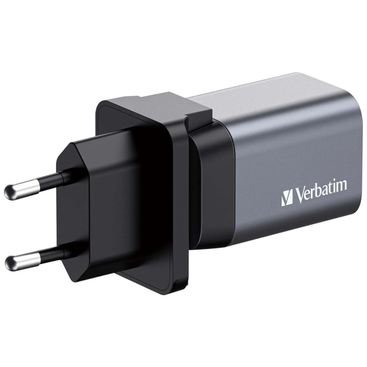 Verbatim GNC-35 GaN Charger 35W with 1 x USB-C® PD 35W in de groep COMPUTERS & RANDAPPARATUUR / Laptops & accessoires / Computeroplader / Laptop oplader / Universal bij TP E-commerce Nordic AB (C65083)