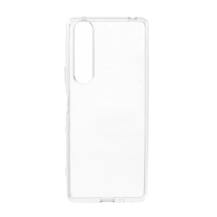 Krusell Sony Xperia 1 III SoftCover, Transparent in de groep SMARTPHONE & TABLETS / Mobielbescherming / Sony bij TP E-commerce Nordic AB (C65096)