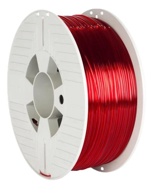 Verbatim 3D Pinter Filament PET-G 1.75mm 1kg red transparent in de groep COMPUTERS & RANDAPPARATUUR / Printers & Accessoires / Printers / 3D-printer en Accessoires / Tillbehör bij TP E-commerce Nordic AB (C65264)