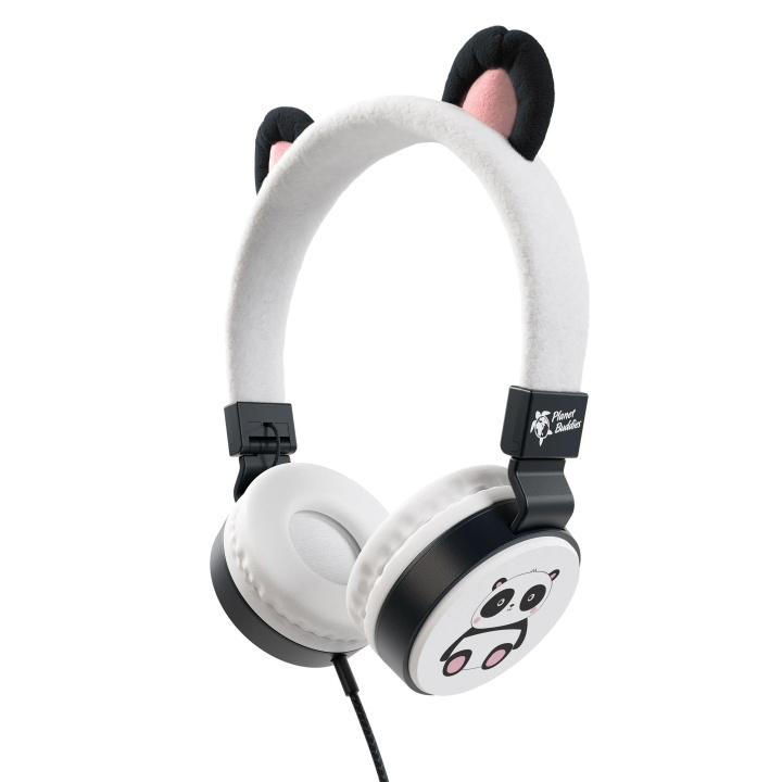 planetbuddies Panda Furry Wired Headphones V2 in de groep HOME ELECTRONICS / Audio & Beeld / Koptelefoon & Accessoires / Koptelefoon bij TP E-commerce Nordic AB (C65319)