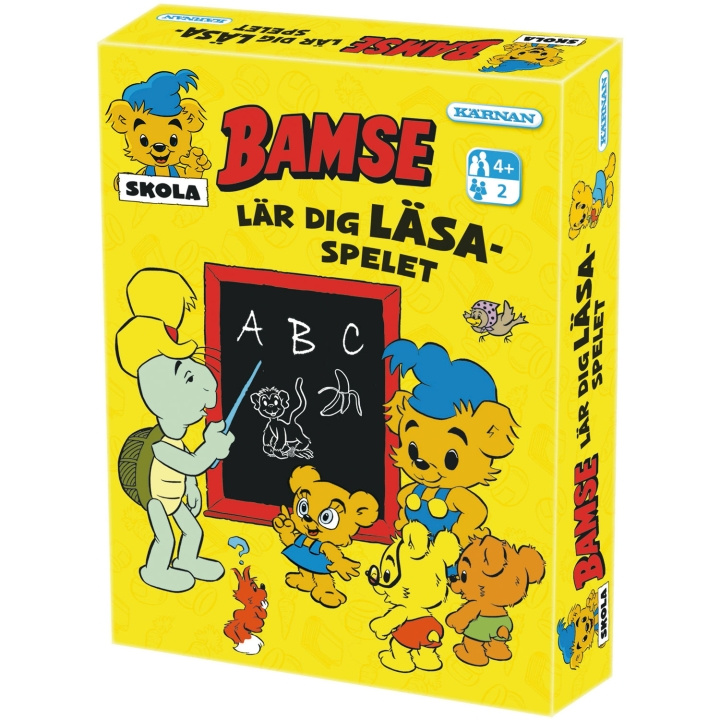 Kärnan Bamse Lär dig läsa-spelet in de groep SPEELGOED, KINDER- & BABYPRODUCTEN / Spelletje / Kinderspellen bij TP E-commerce Nordic AB (C65352)