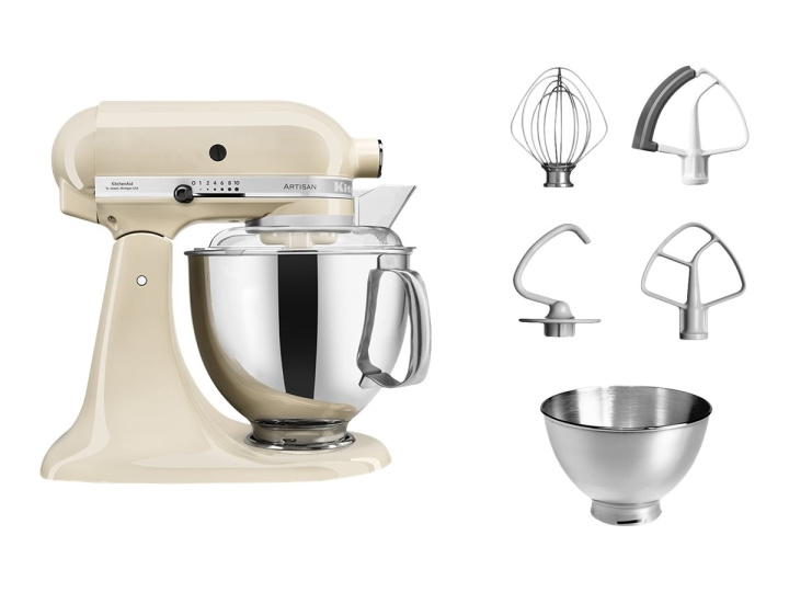 KitchenAid Artisan 5KSM175PSEAC köksmaskin 4,8 liter in de groep HUISHOUDEN & TUIN / Huishoudelijke apparaten / Keukentools & -apparatuur / Voedselverwerkers bij TP E-commerce Nordic AB (C65353)