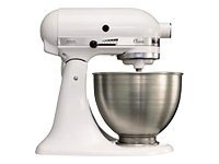 KitchenAid Classic 5K45SSE köksmaskin 4,3 liter vit in de groep HUISHOUDEN & TUIN / Huishoudelijke apparaten / Keukentools & -apparatuur / Voedselverwerkers bij TP E-commerce Nordic AB (C65361)