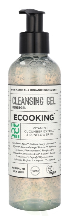 Ecooking Cleansing Gel 200 ml in de groep BEAUTY & HEALTH / Huidsverzorging / Gezicht / Schoonmaak bij TP E-commerce Nordic AB (C65483)