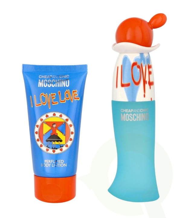 Moschino Cheap & Chic I Love Love Giftset 80 ml in de groep BEAUTY & HEALTH / Cadeausets / Cadeausets voor haar bij TP E-commerce Nordic AB (C65489)