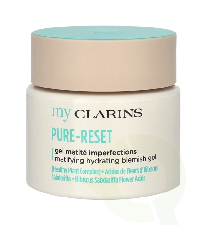 Clarins My Clarins Pure-Reset Matifying Hydrating Blem. Gel 50 ml in de groep BEAUTY & HEALTH / Huidsverzorging / Gezicht / Dagcrème bij TP E-commerce Nordic AB (C65495)