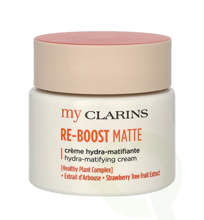 Clarins My Clarins Re-Boost Matte Hydra-Matifying Cream 50 ml in de groep BEAUTY & HEALTH / Huidsverzorging / Gezicht / Dagcrème bij TP E-commerce Nordic AB (C65498)
