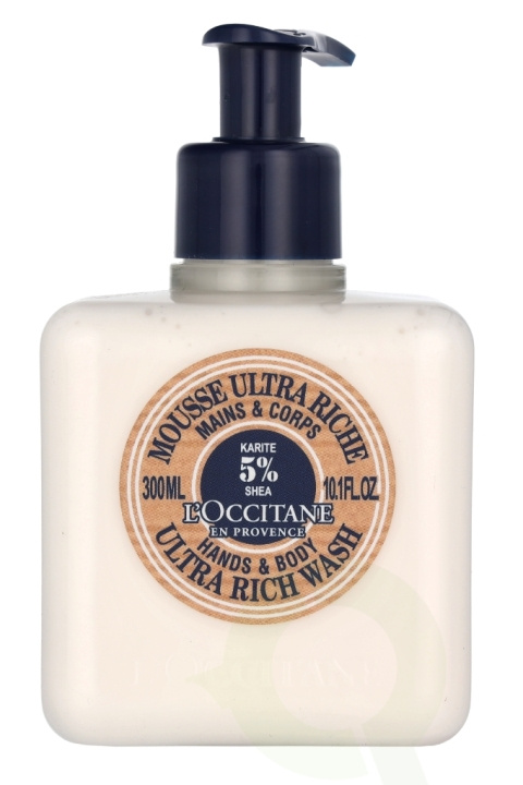 L\'Occitane Shea Ultra Rich Hand & Body Wash 300 ml in de groep BEAUTY & HEALTH / Huidsverzorging / Lichaamsverzorging / Bad- en douchegels bij TP E-commerce Nordic AB (C65506)